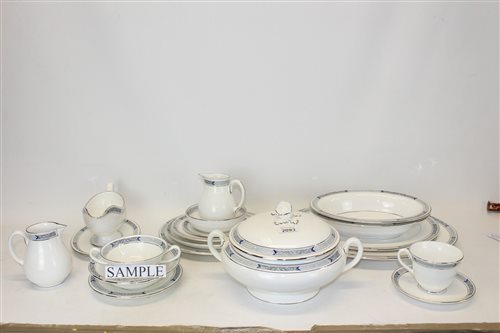 Lot 2093 - Royal Worcester Beaufort pattern tea and...