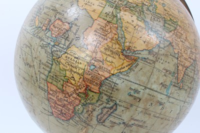 Lot 2509 - Geographic Terrestrial Globe on turned wooden stand