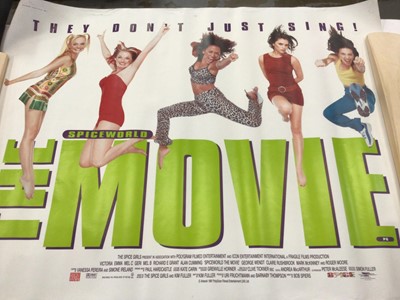 Lot 1502 - Film Posters to include The Beatles, Spiceworld the Movie, and others (5)