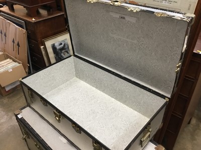 Lot 948 - Two modern aluminium trunks