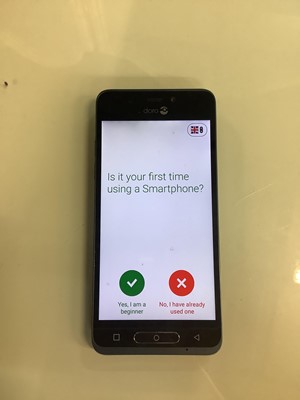 Lot 7 - Doro 8035 Mobile Phone with Amazon Remote