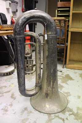 Lot 2365 - Antique Eb bass tuba