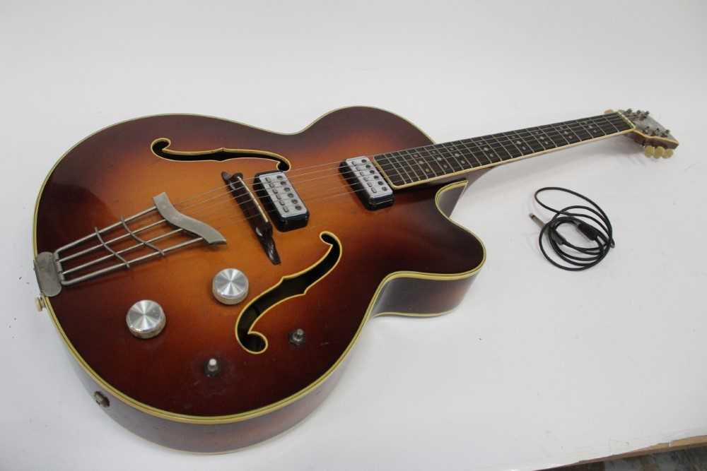 Lot 2359 - Vintage Hofner guitar