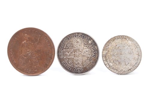 Lot 124 - G.B. mixed coinage - to include silver George...