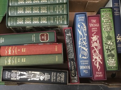 Lot 1711 - Four boxes of Folio Society books