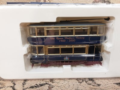 Lot 474 - Corgi The Queen Mother's Century fully closed tram, in original box