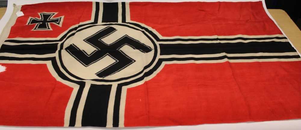 Lot 863 - Second World War Nazi Kreigsmarine battle flag