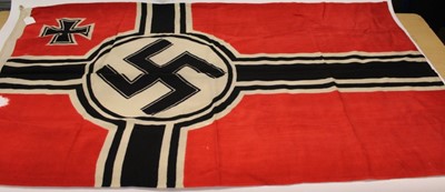 Lot 863 - Second World War Nazi Kreigsmarine battle flag