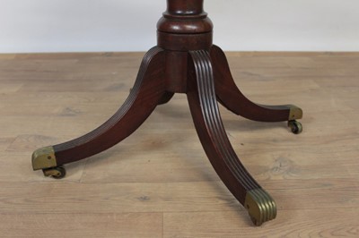Lot 1341 - Regency mahogany side table