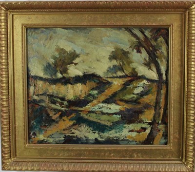 Lot 1177 - Mid 20th century Continental School, oil on canvas, landscape