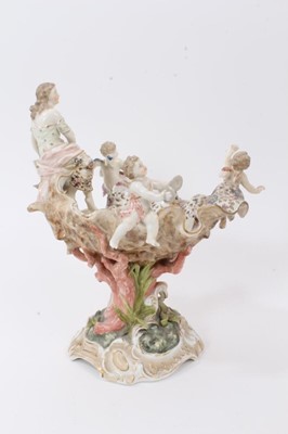 Lot 207 - A Richard Eckert porcelain centrepiece, circa 1900