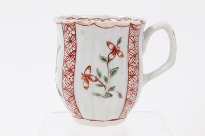 Lot 185 - A rare Chaffer's Liverpool coffee cup, circa 1756-58. 
Provenance: Dr Bernard Watney Collection. Illustrated: Bernard Watney, Liverpool Porcelain, colour plate 6a