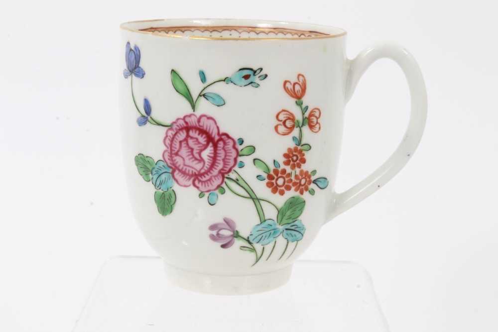 Lot 187 - A Worcester coffee cup, circa 1770