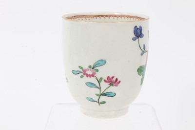 Lot 187 - A Worcester coffee cup, circa 1770