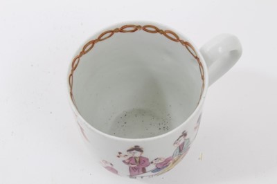 Lot 189 - A Derby coffee cup, painted in Chinese style, circa 1760