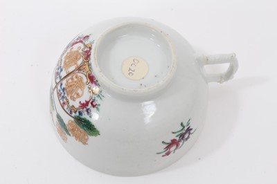 Lot 72 - An unusual Chinese Export tea cup, Qianlong