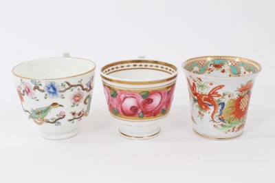 Lot 127 - A Bloor Derby egg cup, a Swansea coffee cup and other items