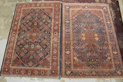 Lot 1429 - Near pair of Eastern rugs