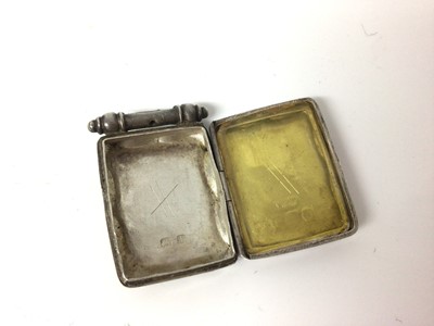 Lot 661 - Silver Yves Renaud wristwatch, silver bracelet, antique silver locket and brooch, together with other costume jewellery