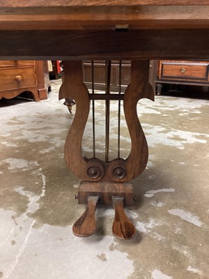 Lot 1360 - 19th century rosewood boudoir grand piano by John Broadwood &. Sons