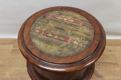 Lot 1260 - Victorian mahogany pedestal commode