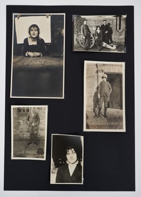 Lot 4 - Lady Elizabeth Bowes-Lyon (later H.M Queen Elizabeth The Queen Mother) and family - a fascinating First World War period photograph album amassed by Miss Beryl Poignand - Lady Elizabeth's Governess...
