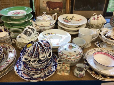 Lot 34 - Large quantity of Victorian and later ceramics