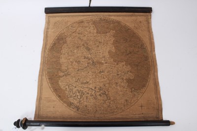 Lot 815 - Samuel John Neele, 1805 map 25 miles around Oxford University