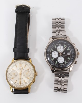 Lot 13 - Gentlemen's Swiss Emperor Chronograph wristwatch together with a Beverly Hills Polo Club sports watch