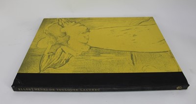 Lot 1192 - Elles by Henri De Toulouse-Lautrec limited edition bound volume