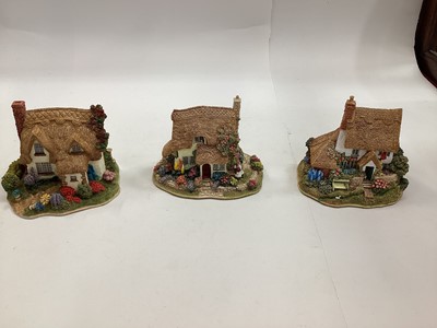 Lot 1357 - Large collection of Lilliput Lane cottages with listing included