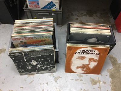 Lot 319 - Mixed selection of mainly U.S. Folk and Rock including Allman Brothers, Dylan, The Band, Neil Young, Graham Nash, Steve Miller Band and Joni Mitchell. Approx 80. Most appear to be in very good and...