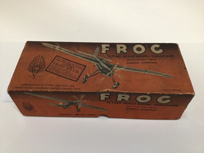 Lot 1806 - Frog Flying scale model aeroplane in original box