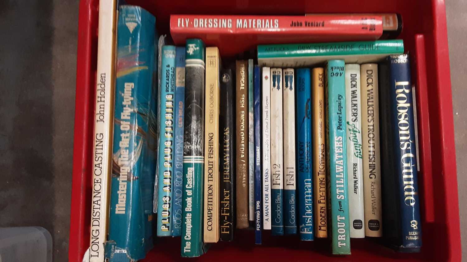 Lot 161 - Quantity of fly fishing books