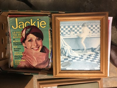 Lot 299 - Postcards album, 1970's Jackie comics, Colchester ephemera etc.