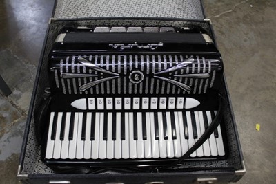 Lot 2336 - Sonola 120 bass accordion in case