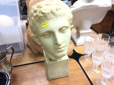 Lot 276 - Resin classical head on stand