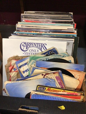 Lot 508 - Qty of records and singles