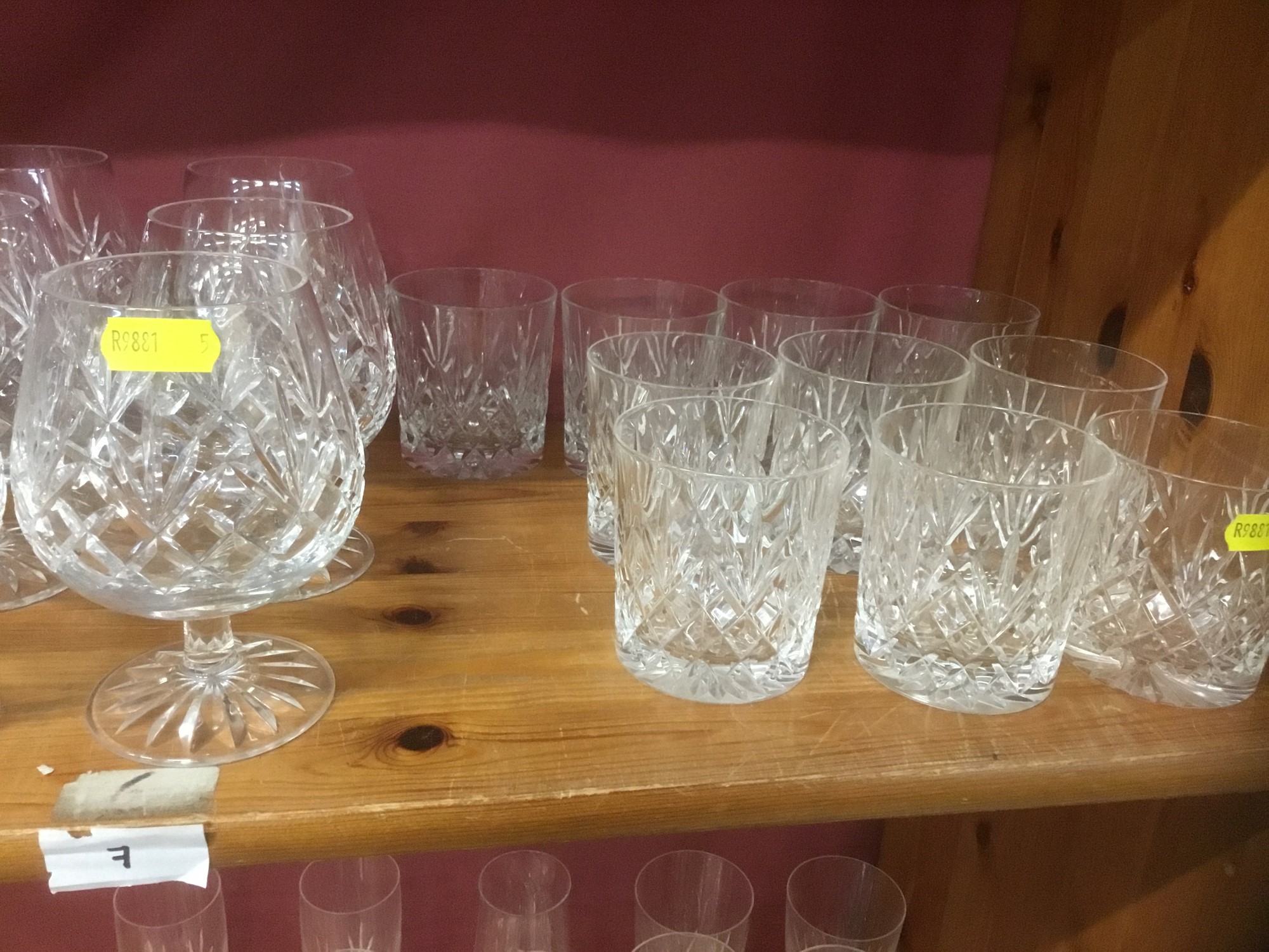 Lot 191 Selection of Edinburgh Crystal