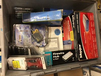 Lot 436 - Selection of boxed computer equipment and accessories
