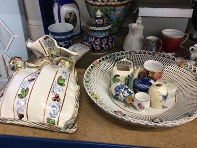 Lot 35 - Quantity of ceramics, including Beswick, Spode, Royal Worcester, etc