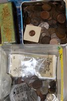 Lot 133 - World - mixed coinage - to include copper U.S....