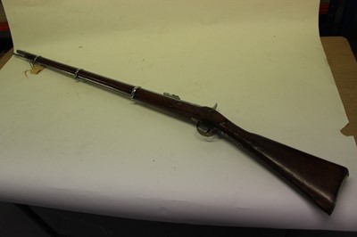 Lot 953 - Victorian three band Enfield military musket
