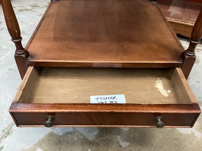 Lot 983 - Two tier side  table