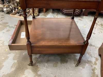 Lot 983 - Two tier side  table