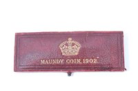Lot 134 - G.B. Maundy Four-Coin Set 1d - 4d Edward VII...
