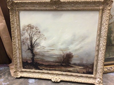 Lot 584 - S W Corton oil on canvas landscape