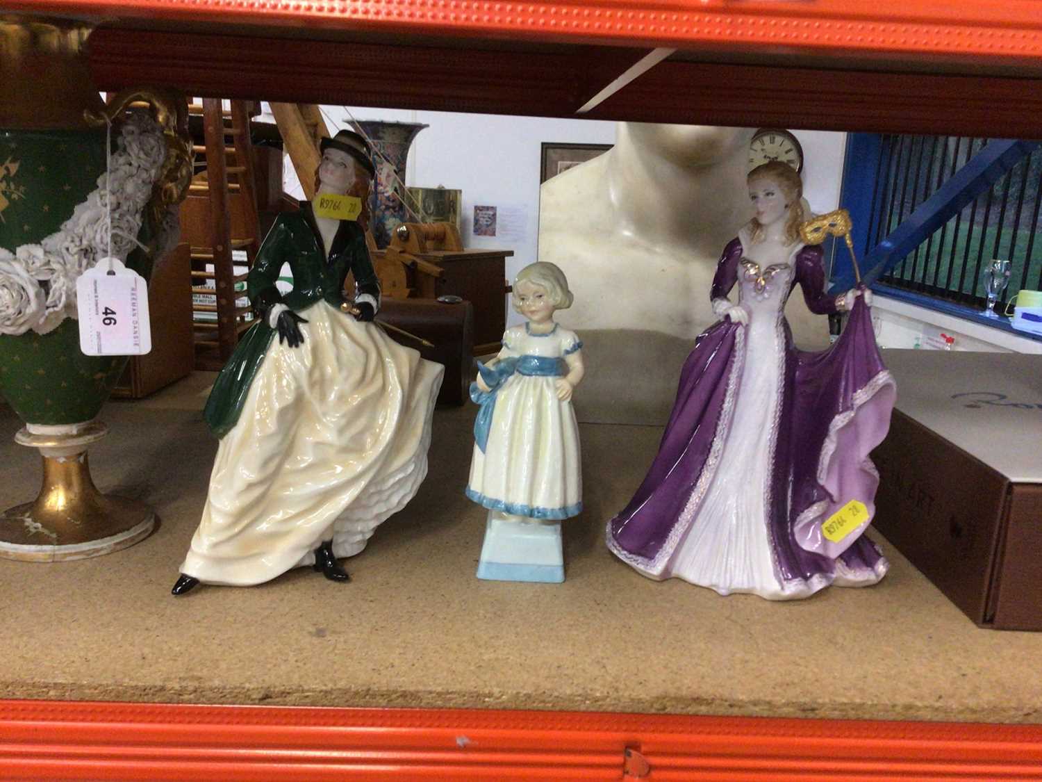 Lot 47 - Three Royal Worcester figures