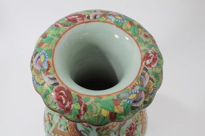 Lot 225 - 19th century Chinese porcelain vase
