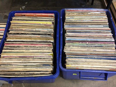 Lot 427 - Quantity of LP records and singles (5 boxes)